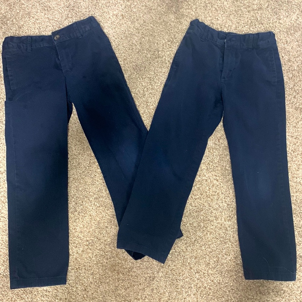 Navy Khakis for boy age 6